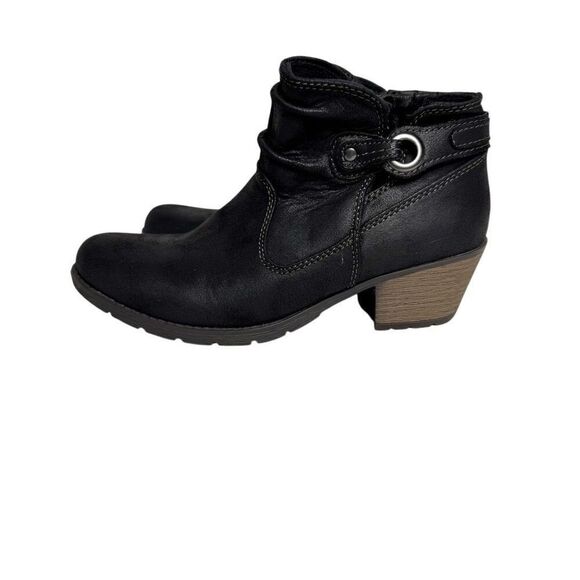 Earth Origins black Oakland Adele ankle boots size 8 - Picture 1 of 14
